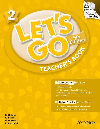 Let's Go: 2: Teacher's Book With Test Center Pack - Let's Go