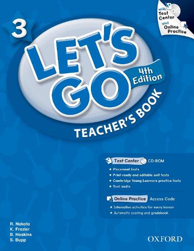 Let's Go: 3: Teacher's Book With Test Center Pack - Let's Go