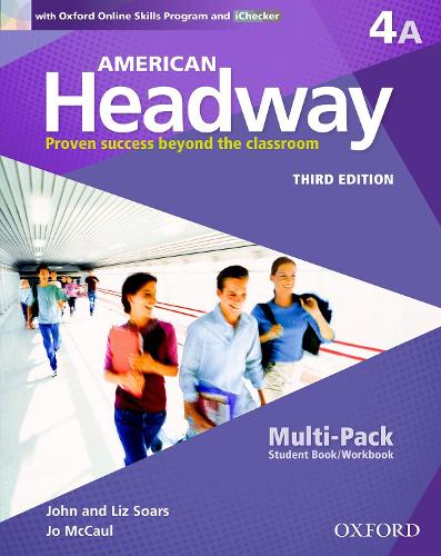 American Headway: Four: Multi-Pack A with Online Skills and iChecker: Proven Success beyond the classroom - American Headway