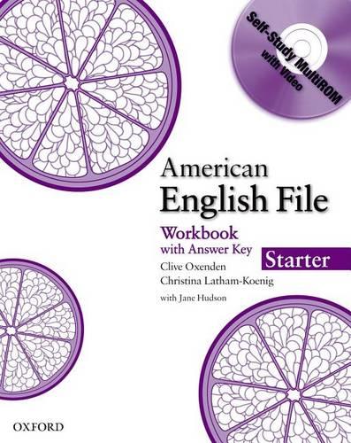 American English File Starter: Workbook with MultiROM - American English File Starter