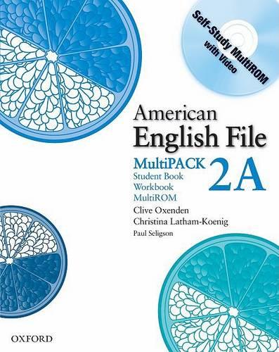 American English File Level 2: Student Book/Workbook Multipack A - American English File Level 2