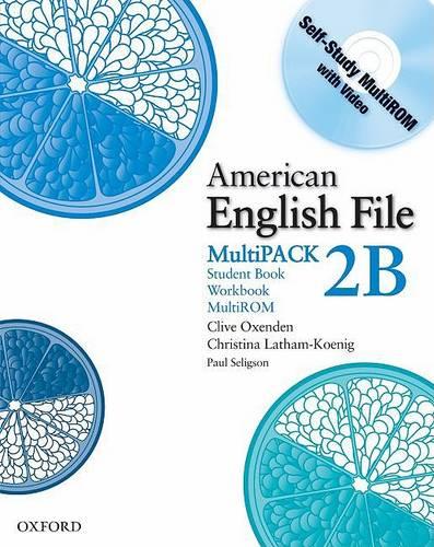 American English File Level 2: Student Book/Workbook Multipack B - American English File Level 2