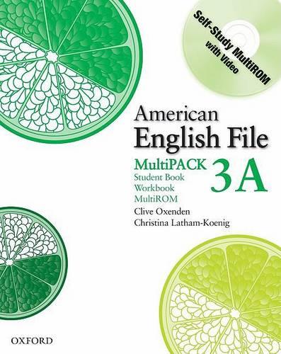 American English File Level 3: Student Book/Workbook Multipack A - American English File Level 3