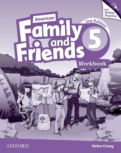 American Family and Friends: Level Five: Workbook with Online Practice: Supporting all teachers, developing every child - American Family and Friends