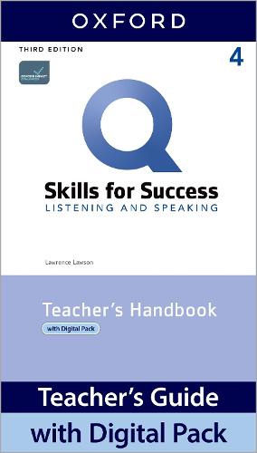Q Skills For Success Level 4 Listening And Speaking Teacher S Handbook With Teacher S Access Card By Lawrence Lawson Waterstones