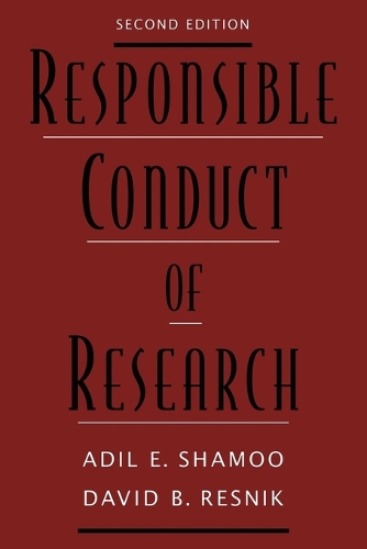 Responsible Conduct of Research (Paperback)