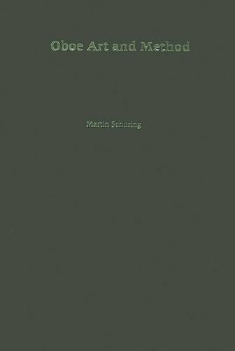 Oboe Art and Method (Hardback)