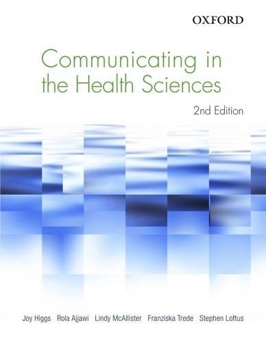 Communicating in the Health Sciences (Paperback)