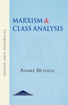 Marxism and Class Analysis (Paperback)