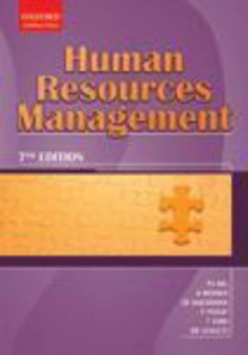 Human Resources Management (Paperback)
