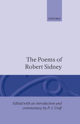 The Poems of Robert Sidney (Hardback)