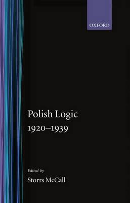 Polish Logic 1920-1939 (Hardback)