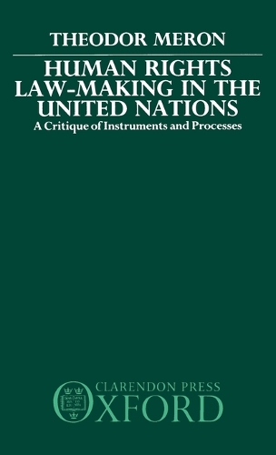 Human Rights Law-Making in the United Nations: A Critique of Instruments and Process (Hardback)