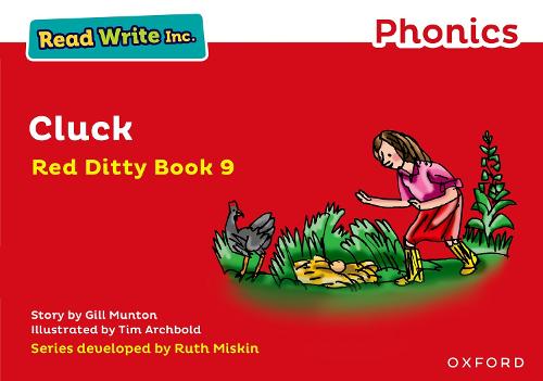 Read Write Inc. Phonics: Red Ditty Book 9 Cluck - Read Write Inc. Phonics (Paperback)