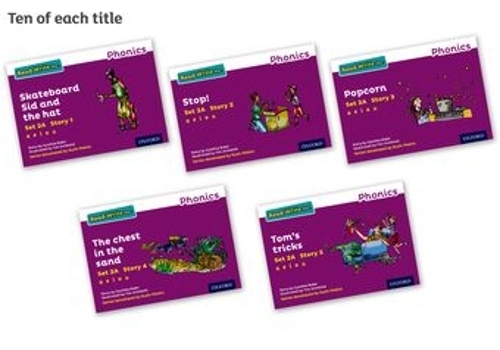 Read Write Inc. Phonics: Purple Set 2A Storybooks Pack of 50 by Cynthia ...