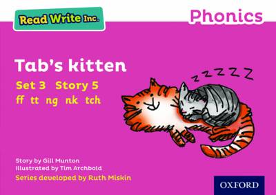Read Write Inc. Phonics: Pink Set 3 Storybook 5 Tab's Kitten - Read Write Inc. Phonics (Paperback)