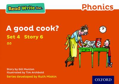 Read Write Inc. Phonics: Orange Set 4 Storybook 6 A Good Cook? - Read Write Inc. Phonics (Paperback)