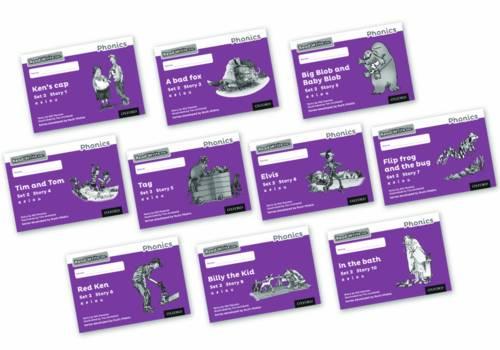Read Write Inc. Phonics: Black and White Purple Set 2 Storybooks Mixed Pack of 10 - Read Write Inc. Phonics