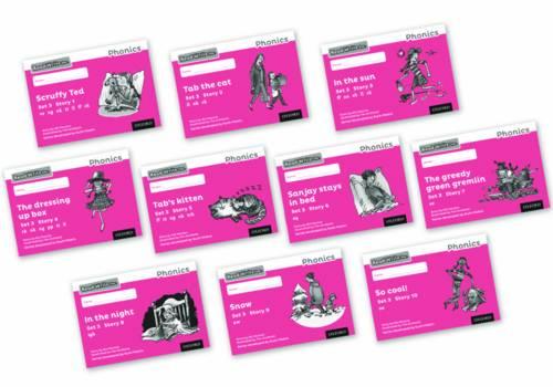 Read Write Inc. Phonics: Black and White Pink Set 3 Storybooks Mixed Pack of 10 - Read Write Inc. Phonics