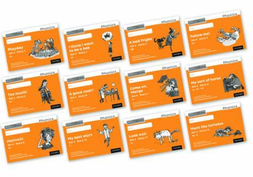 Read Write Inc. Phonics: Black and White Orange Set 4 Storybooks Mixed Pack of 12 - Read Write Inc. Phonics