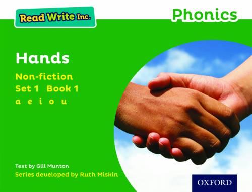 Read Write Inc. Phonics: Green Set 1 Non-fiction 1 Hands - Read Write Inc. Phonics (Paperback)