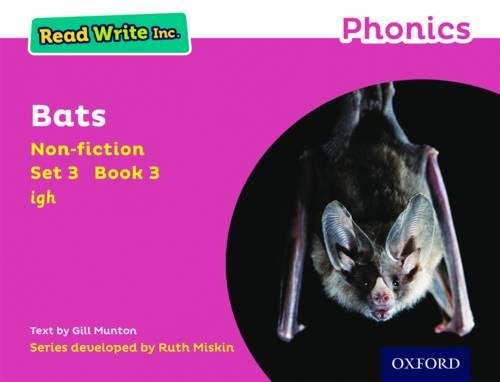 Read Write Inc. Phonics: Pink Set 3 Non-fiction 3 Bats - Read Write Inc. Phonics (Paperback)