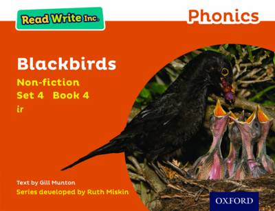Read Write Inc. Phonics: Orange Set 4 Non-fiction 4 Blackbirds - Read Write Inc. Phonics (Paperback)