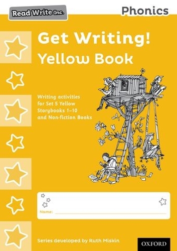 Read Write Inc. Phonics: Get Writing! Yellow Book Pack of 10 by Ruth ...