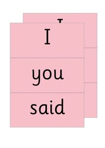 Read Write Inc. Phonics: Red Word Cards by Ruth Miskin | Waterstones