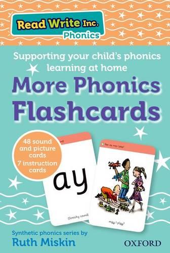 Read Write Inc. Phonics: More Phonics Flashcards by Ruth Miskin