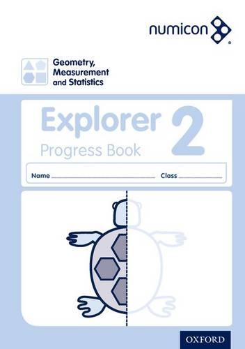 Numicon: Geometry, Measurement and Statistics 2 Explorer Progress Book (Pack of 30) - Numicon