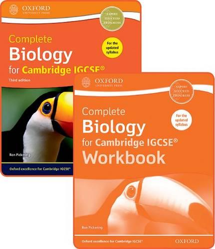 Complete Biology for Cambridge IGCSE (R) Student Book and Workbook Pack