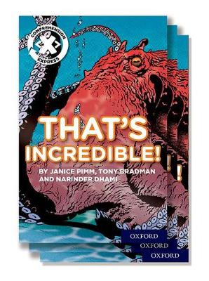 Project X Comprehension Express: Stage 1: That's Incredible! Pack of 6 - Project X Comprehension Express
