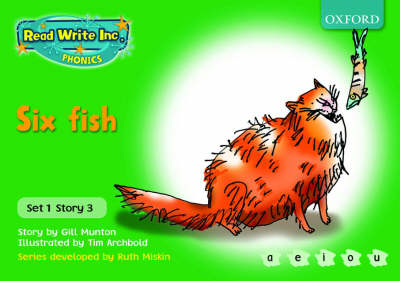 Read Write Inc. Phonics: Green Set 1 Storybooks: Six Fish by Gill ...
