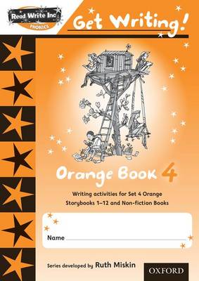 Read Write Inc. Phonics: Get Writing!: Orange 4 Pack of 10