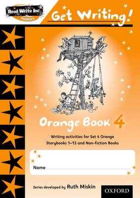 Read Write Inc. Phonics: Get Writing!: Orange Book 4 by Ruth Miskin ...