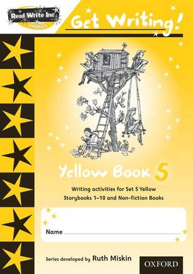 Read Write Inc. Phonics: Get Writing!: Yellow 5 Pack of 10 - Read Write Inc. Phonics: Get Writing!