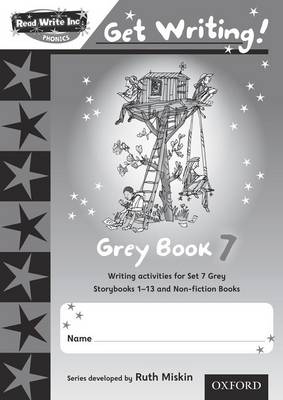 Read Write Inc. Phonics: Get Writing!: Grey 7 Pack of 10 - Read Write Inc. Phonics: Get Writing!