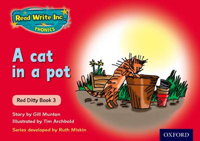 Read Write Inc. Phonics: Red Ditty Book 3 a Cat in a Pot (Paperback)