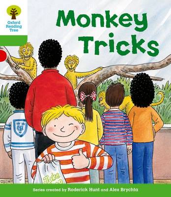 Oxford Reading Tree: Level 2: Patterned Stories: Monkey Tricks - Oxford Reading Tree (Paperback)