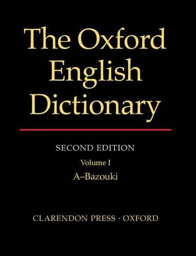 The Oxford English Dictionary (Hardback)