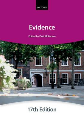 Evidence - Bar Manuals (Paperback)