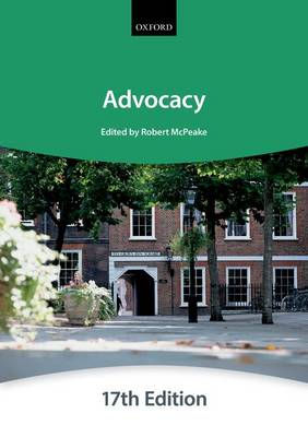 Advocacy - Bar Manuals (Paperback)