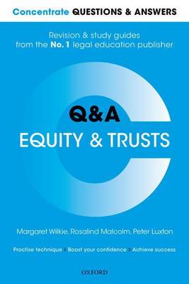 Concentrate Questions and Answers Equity and Trusts: Law Q&A Revision and Study Guide - Concentrate Law Questions & Answers (Paperback)
