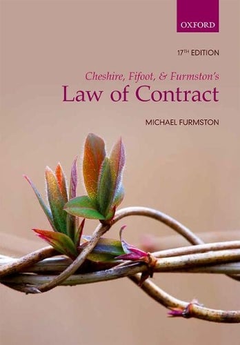 Cheshire, Fifoot, and Furmston's Law of Contract (Paperback)