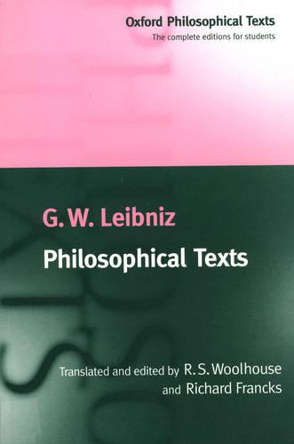 Philosophical Texts - Oxford Philosophical Texts (Paperback)