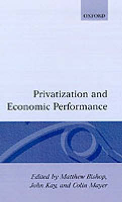 Privatization and Economic Performance (Hardback)