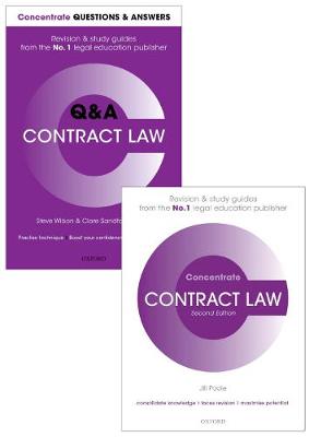 Contract Law Revision Pack 2016: Law Revision and Study Guide - Concentrate