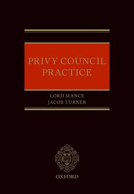Privy Council Practice (Hardback)