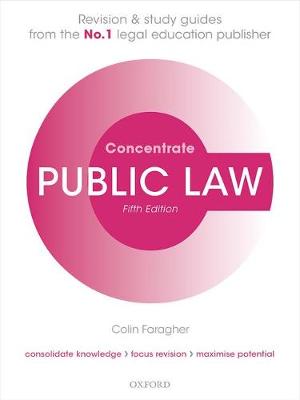 Public Law Concentrate: Law Revision and Study Guide - Concentrate (Paperback)